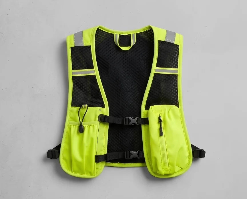 Lumenyx Phosphor V1 hi-vis running vest — main product photo
